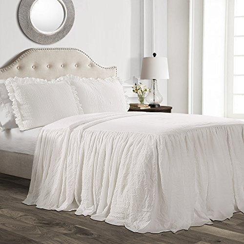 Lush Decor Ruffle Skirt Bedspread Set Lush Decor Ruffle Skirt Bedspread Set